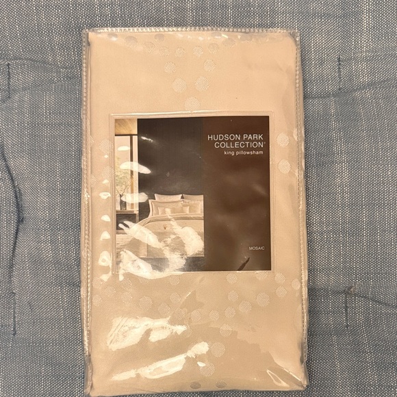 Hudson Park Collection Mosaic King Pillow Sham